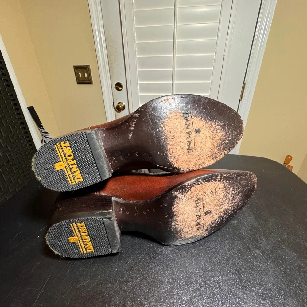 Dan Post boot size 9.5 DP211R cowboy western boot